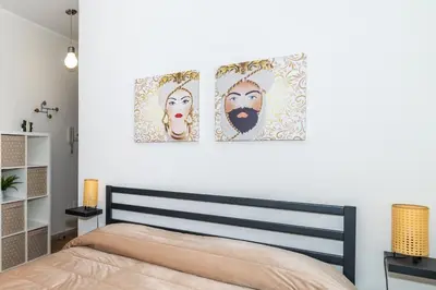 Letto o letti in una camera di Duomo Sensational Apartment - Catania Center