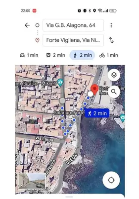 Planimetria di Casa La Palma di Ortigia