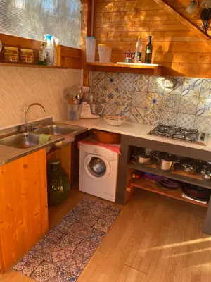 Cucina o angolo cottura di Villa Rosa