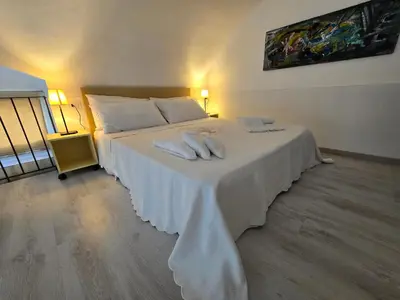 Letto o letti in una camera di Casa del Grano - Ispica