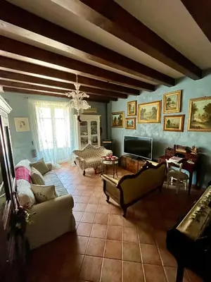 Area soggiorno di Ludy suite house