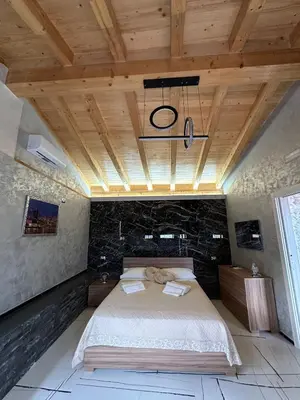 Letto o letti in una camera di Testa House