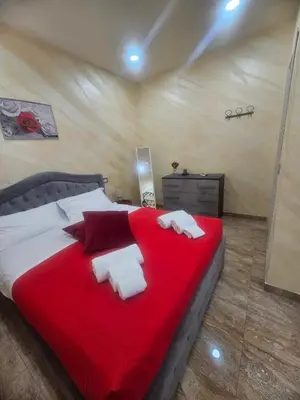 Letto o letti in una camera di Golden house sicily