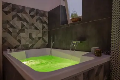 Planimetria di Essenza Suite Siracusa con Jacuzzi privata
