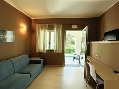 Area soggiorno di RESIDENCE ARCHIMEDE