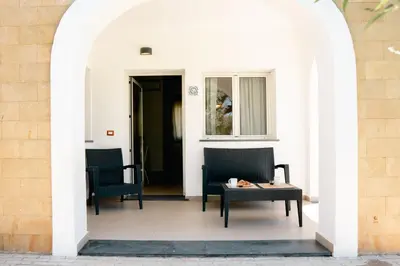 Area soggiorno di RESIDENCE ARCHIMEDE