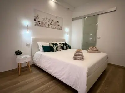 Letto o letti in una camera di Civita Home