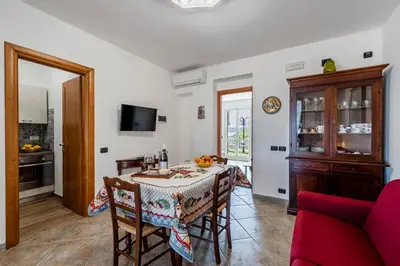 TV o dispositivi per l'intrattenimento presso Valleforno Country House di Charme
