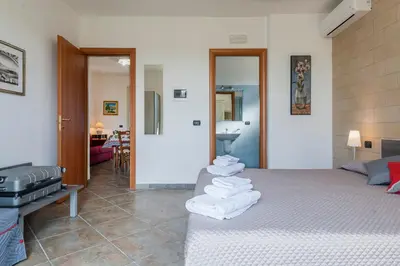 Letto o letti in una camera di Valleforno Country House di Charme
