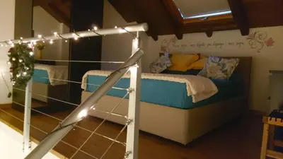 Letto o letti in una camera di La Casina di Lù