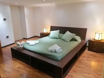 Letto o letti in una camera di La casa di Gioele new