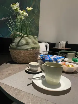 Set per la preparazione di tè e caffè presso Suite 38