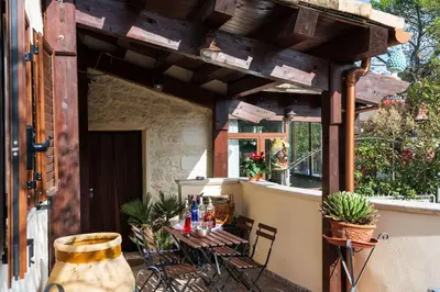 Patio o area all'aperto di Casa Michela