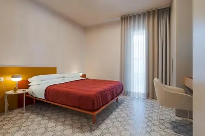Letto o letti in una camera di Villa Summer Dream-Villa sulla Spiaggia