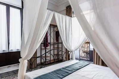 Letto o letti in una camera di Casa Kyuka: History & Modernity