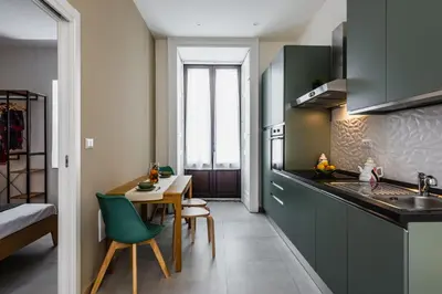 Cucina o angolo cottura di Casa Kyuka: History & Modernity