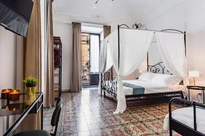 Letto o letti in una camera di Casa Kyuka: History & Modernity