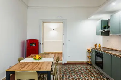 Cucina o angolo cottura di Casa Kyuka: History & Modernity