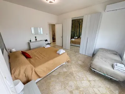 Letto o letti in una camera di Argo 1