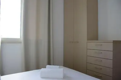 Letto o letti in una camera di San Lorenzo Blue Apartments - 150m from the Beach