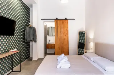 Letto o letti in una camera di Il Moro Rooms