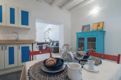Area soggiorno di Cortile Giudecca by Dimore in Sicily