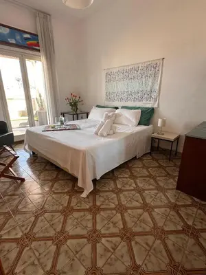 Letto o letti in una camera di 420 rooms