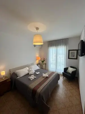 Letto o letti in una camera di 420 rooms