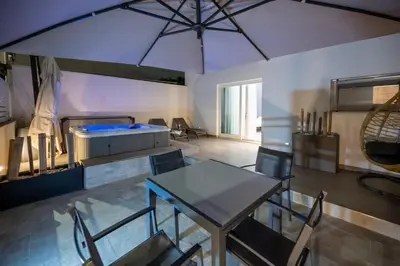 Area soggiorno di Mediterranea Suite - SiciliaVacanza