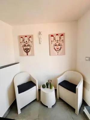 Area soggiorno di Casa Vacanze Happy Moment