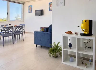 Area soggiorno di Holiday Houses San Lorenzo