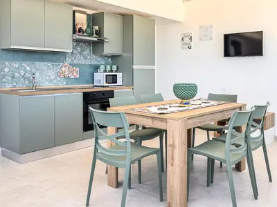 Cucina o angolo cottura di Holiday Houses San Lorenzo