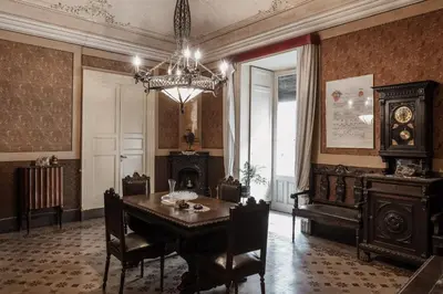 Area soggiorno di Bed And Books