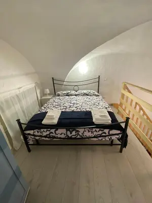 Letto o letti in una camera di Casa di Pina