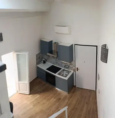 Cucina o angolo cottura di Casa Sciabica