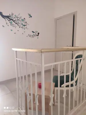 Letto o letti in una camera di Da Adriana