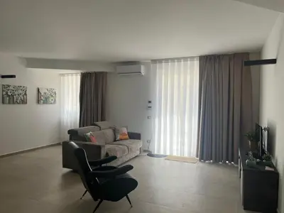 Area soggiorno di Libeccio House