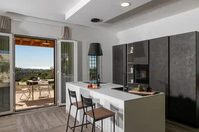 Cucina o angolo cottura di Dimora degli Ulivi 10 Emma Villas