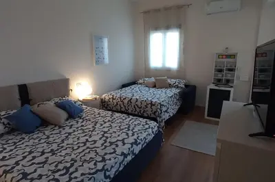 Letto o letti in una camera di Andromeda Loft