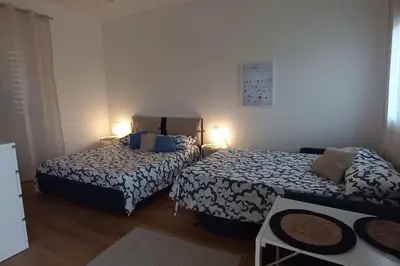 Letto o letti in una camera di Andromeda Loft