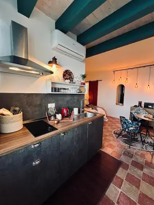 Cucina o angolo cottura di Salty Soul Sea View Ortigia