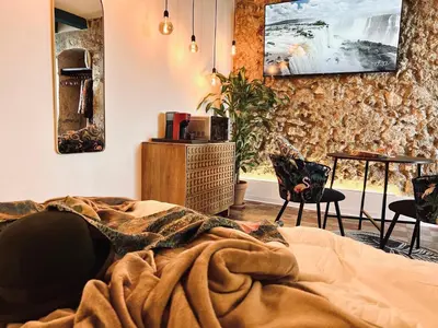 Letto o letti in una camera di Salty Soul Sea View Ortigia