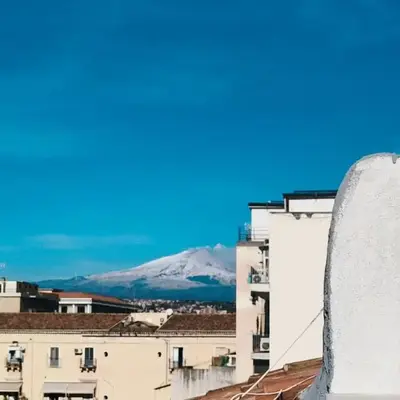 Attico con terrazzo al centro storico di Catania