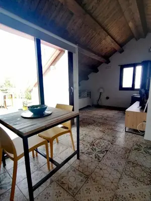 Area soggiorno di Ca' Libellula Casa Vacanza