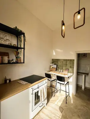 Cucina o angolo cottura di Villa Luci