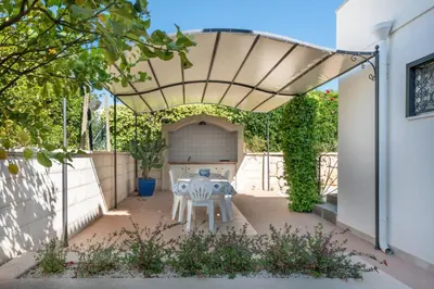 Patio o area all'aperto di Lovely Family Villa in Modica