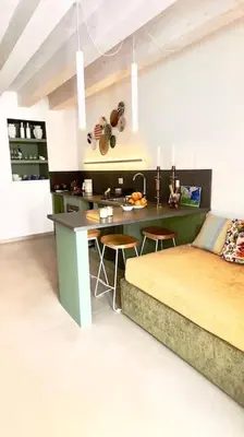 Cucina o angolo cottura di L'Aura d'Ortigia Suite