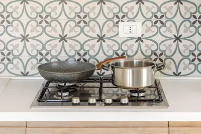 Cucina o angolo cottura di La Perla di Brucoli