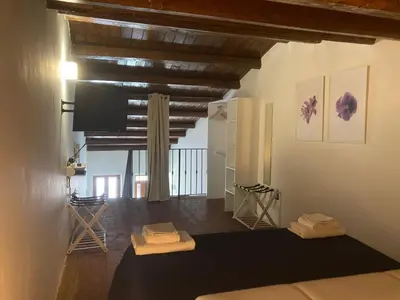 Letto o letti in una camera di La Casa di Pippo