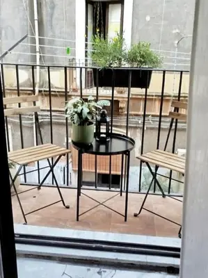Balcone o terrazza di Living Suite Catania Garibaldi